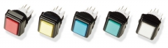 PUSH BUTTON WITH SWITCH AND LAMP 26*26MM (VLT TYPE)