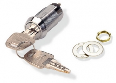 SECURITY SWITCH LOCK WITH 2 KEYS, SPRING RETURN