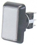 PUSH BUTTON WITH SWITCH AND LAMP 27x46MM (VLT - CLIPER TYPE)